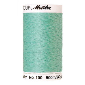Mettler Seralon sewing thread spool in Silver Sage (0230) - 62/2 500m