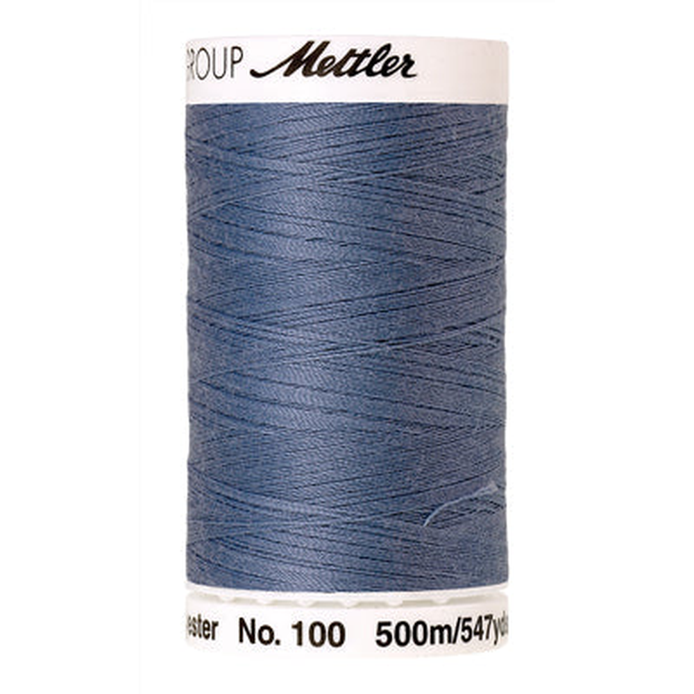 Mettler Seralon sewing thread spool in Summer Sky (0350) - 62/2 500m