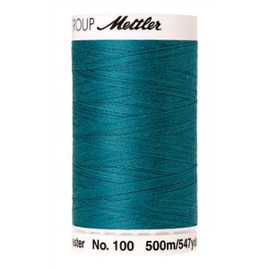 Mettler Seralon sewing thread spool in Truly Teal (0232) - 62/2 500m