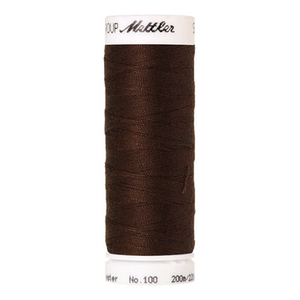 Mettler Seralon sewing thread spool in Bark (1224) - 62/2 200m
