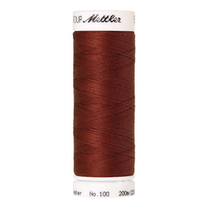 Mettler Seralon sewing thread spool in Brick (1074) - 62/2 200m