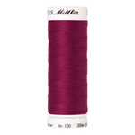 Mettler Seralon sewing thread spool in Cerise (1418) - 62/2 200m