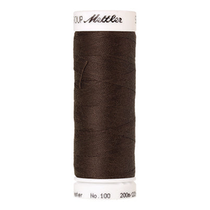 Mettler Seralon sewing thread spool in Clove (0395) - 62/2 200m