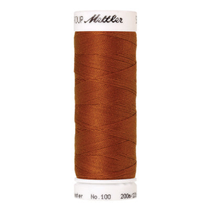 Mettler Seralon sewing thread spool in Copper (0163) - 62/2 200m