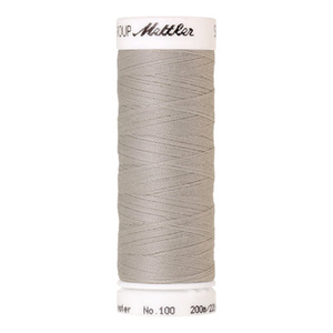 Mettler Seralon sewing thread spool in Fog (3525) - 62/2 200m