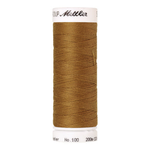 Mettler Seralon sewing thread spool in Ginger (1207) - 62/2 200m