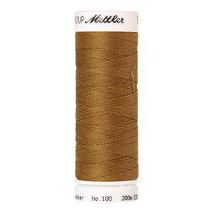 Mettler Seralon sewing thread spool in Ginger (1207) - 62/2 200m