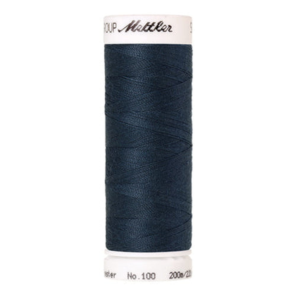 Mettler Seralon Thread 62/2 200m 100% Polyester Harbor 1276