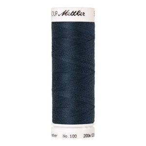 Mettler Seralon sewing thread spool in Harbor (1276) - 62/2 200m