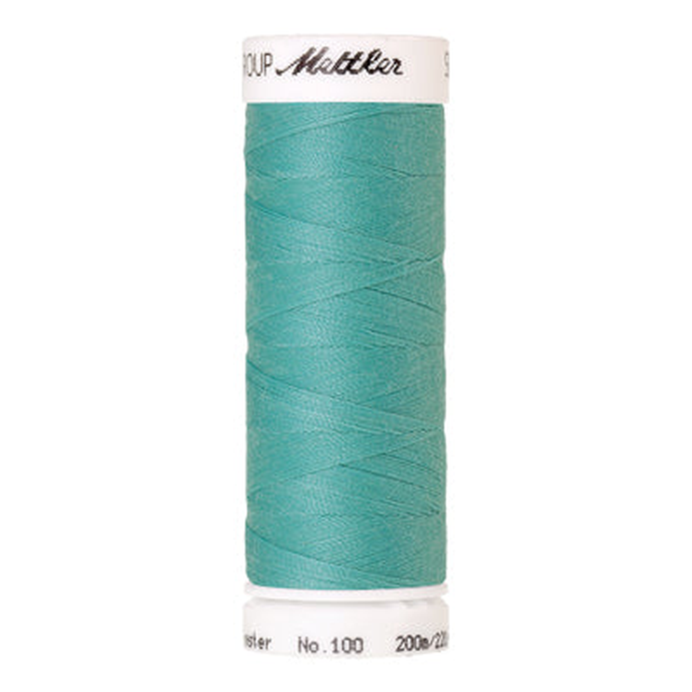 Mettler Seralon sewing thread spool in Jade (3503) - 62/2 200m