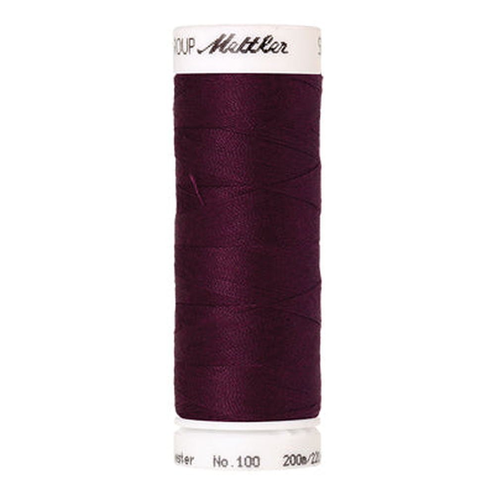 Mettler Seralon sewing thread spool in Pansy (0158) - 62/2 200m