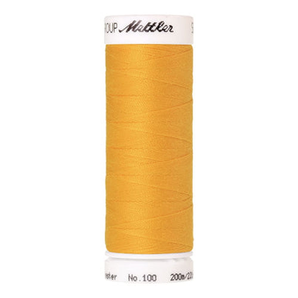 Mettler Seralon sewing thread spool in Papaya (0607) - 62/2 200m
