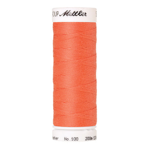 Mettler Seralon sewing thread spool in Salmon (0135) - 62/2 200m