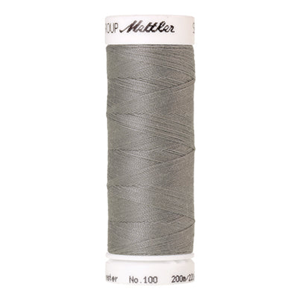 Mettler Seralon sewing thread spool in Smoke (0850) - 62/2 200m