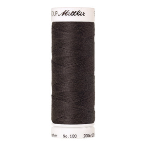 Mettler Seralon sewing thread spool in Smoky (0324) - 62/2 200m
