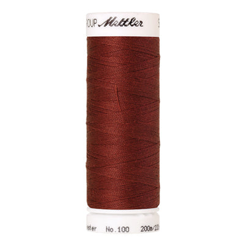 Mettler Seralon sewing thread spool in Spice (0636) - 62/2 200m
