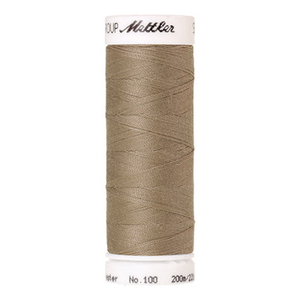 Mettler Seralon sewing thread spool in Stone (0379) - 62/2 200m