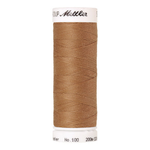 Mettler Seralon sewing thread spool in Toffee (1121) - 62/2 200m