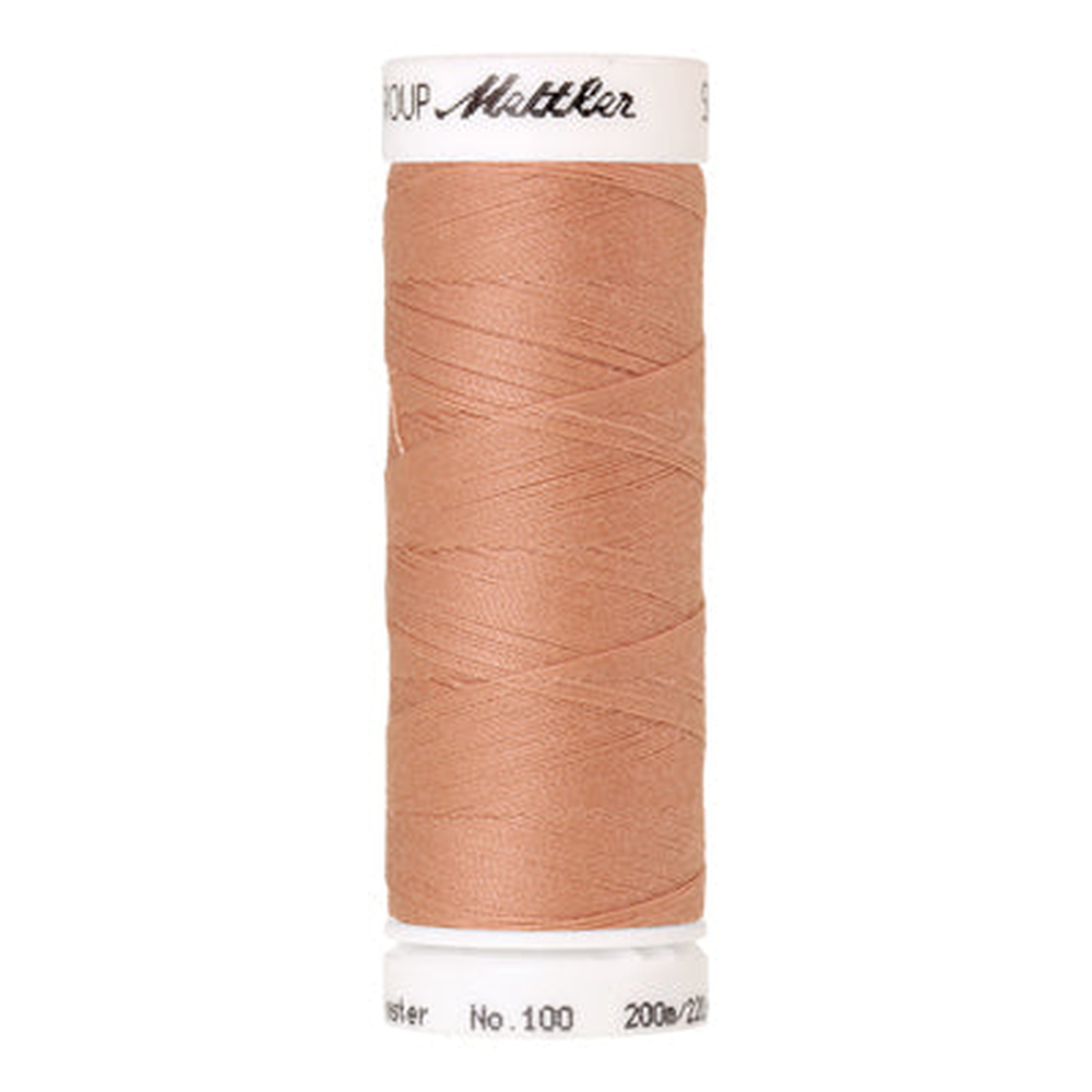 Mettler Seralon sewing thread spool in Twine (0078) - 62/2 200m