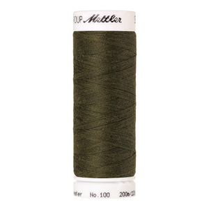 Mettler Seralon sewing thread spool in Umber (0660) - 62/2 200m