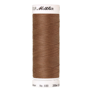 Mettler Seralon sewing thread spool in Walnut (0280) - 62/2 200m