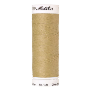 Mettler Seralon sewing thread spool in Wheat (0890) - 62/2 200m