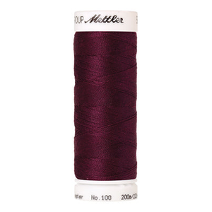 Mettler Seralon sewing thread spool in Wine (0108) - 62/2 200m