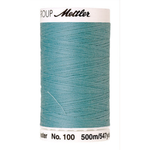 Mettler Seralon sewing thread spool in Aqua (0408) - 62/2 500m