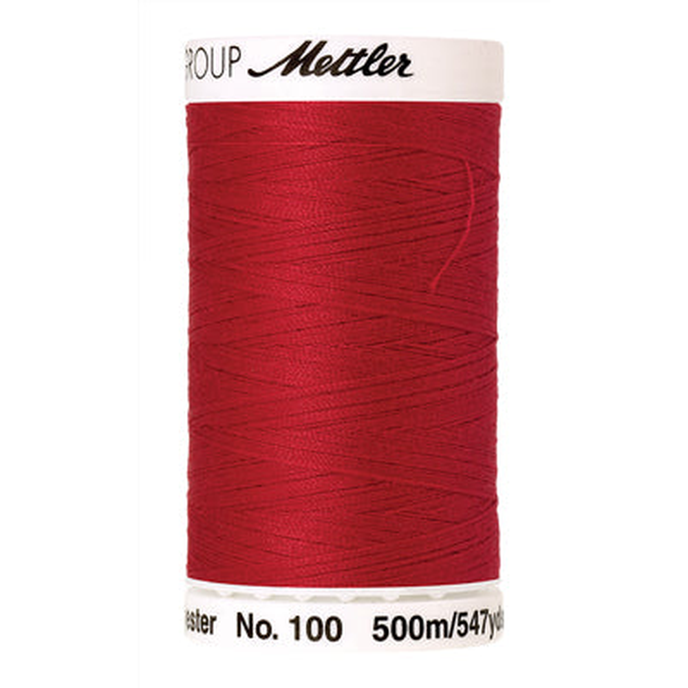 Mettler Seralon sewing thread spool in Red (0503) - 62/2 500m