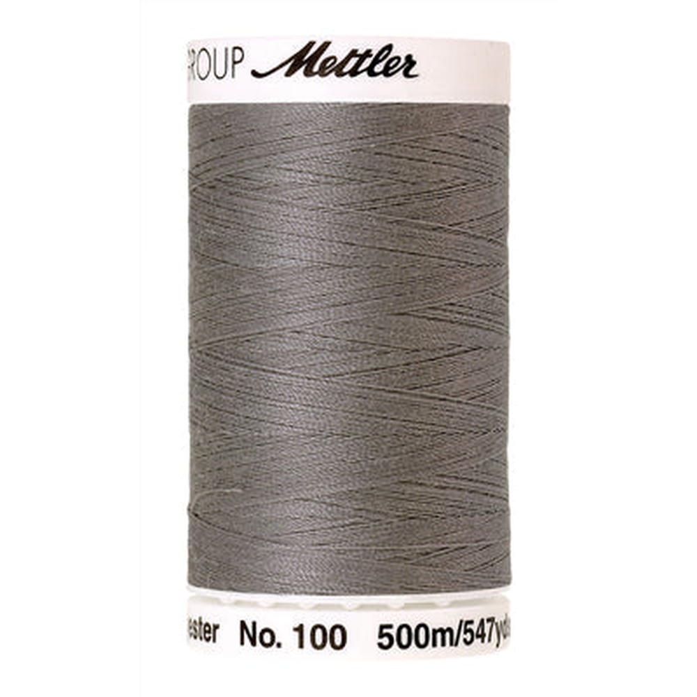 Mettler Seralon sewing thread spool in Smoke (0850) - 62/2 500m
