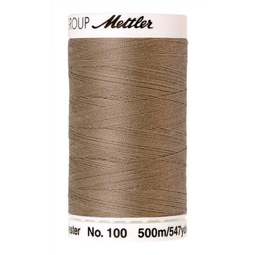 Mettler Seralon sewing thread spool in Stone (0379) - 62/2 500m