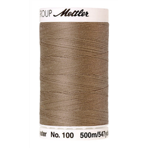 Mettler Seralon sewing thread spool in Stone (0379) - 62/2 500m