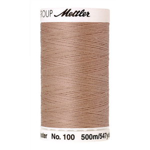Mettler Seralon sewing thread spool in Straw (0538) - 62/2 500m