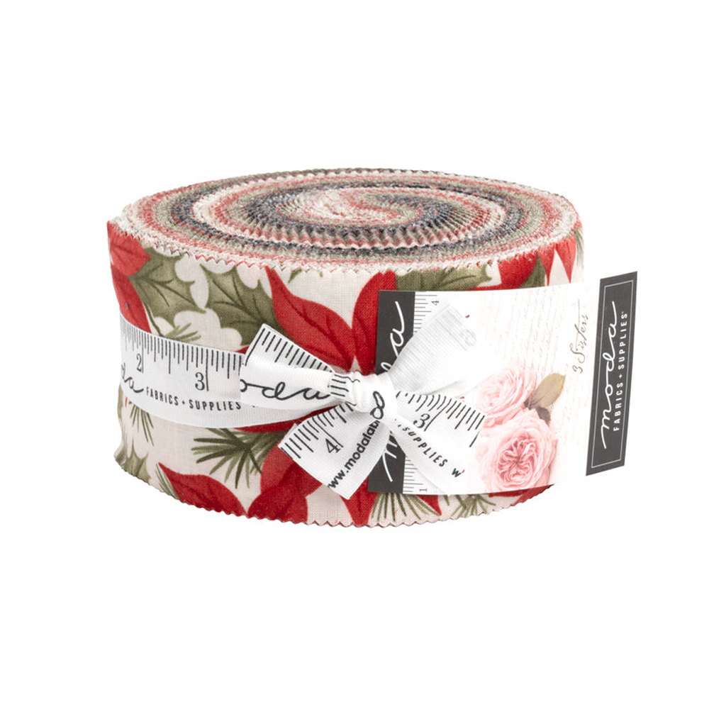 A Christmas Carol patterned cotton quilting fabric by Moda