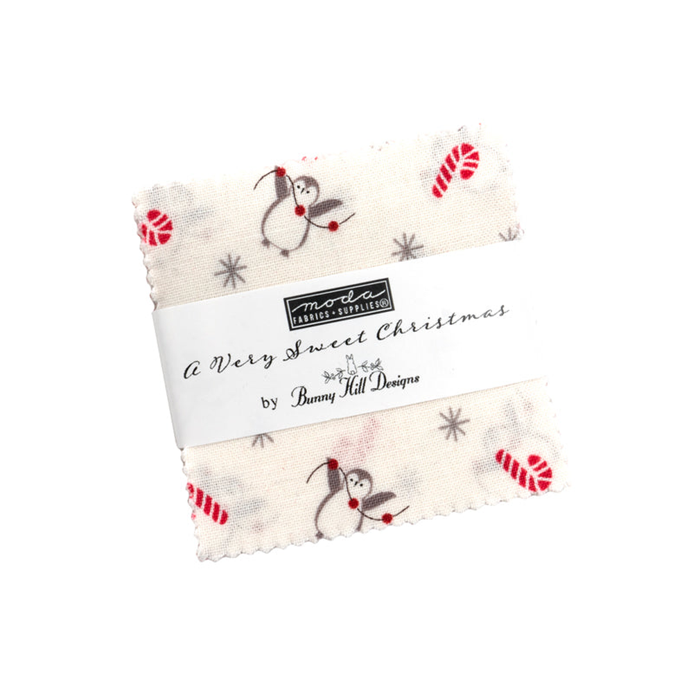 A Very Sweet Christmas patterned cotton quilting fabric by Moda