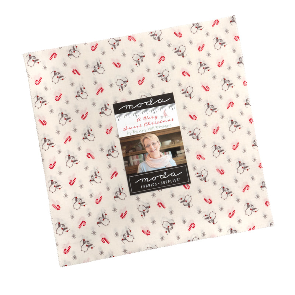 A Very Sweet Christmas patterned cotton quilting fabric by Moda
