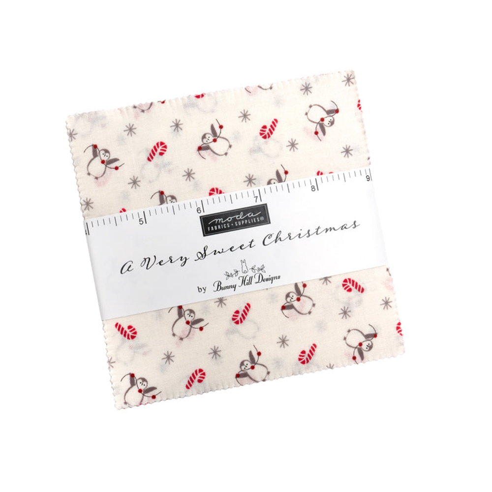 A Very Sweet Christmas patterned cotton quilting fabric by Moda