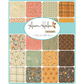 Acorn Hollow patterned cotton quilting fabric by Moda
