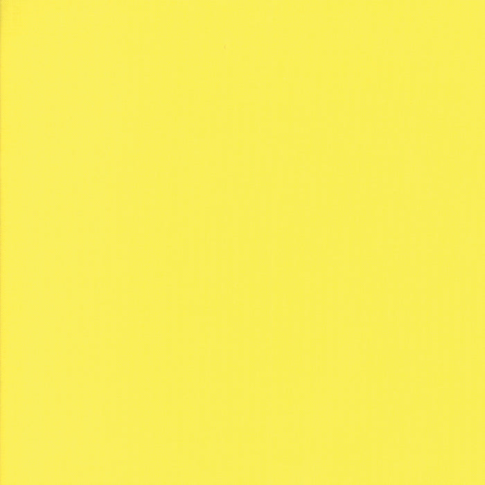 Moda Bella Solids Lemon 131 solid cotton quilting fabric