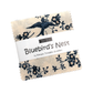 Bluebirds Nest patterned cotton quilting fabric by Moda