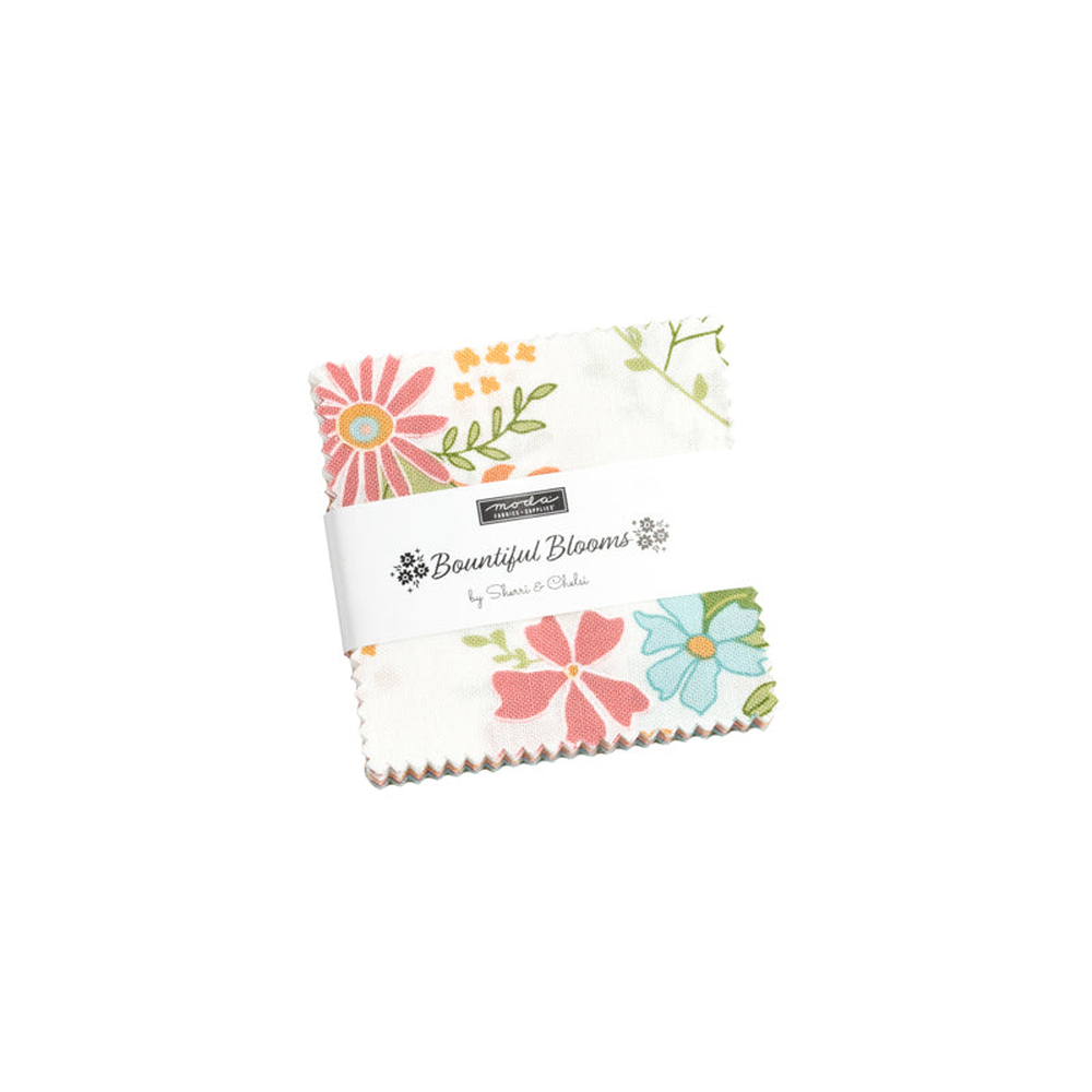 Bountiful Blooms patterned cotton quilting fabric by Moda