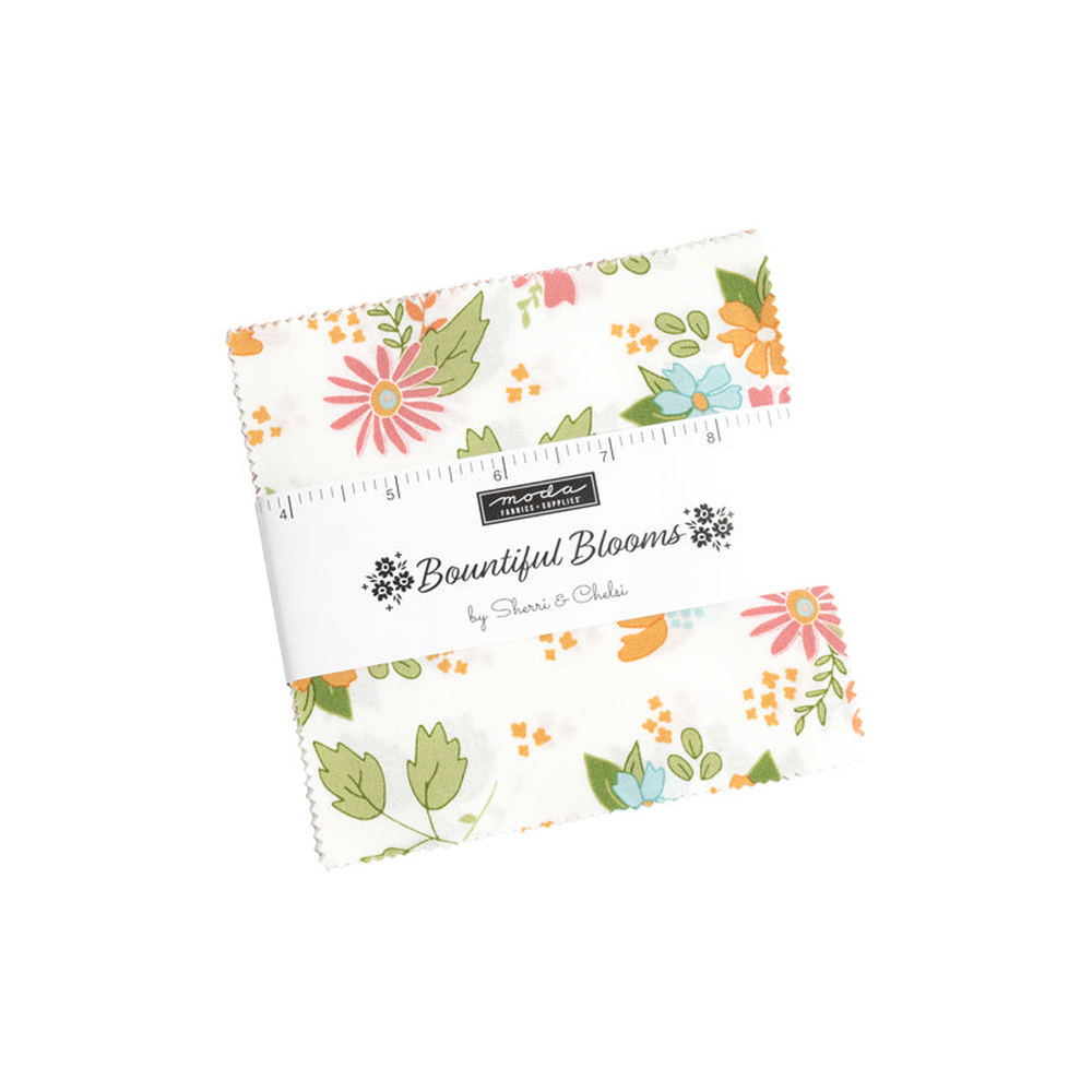 Bountiful Blooms patterned cotton quilting fabric by Moda