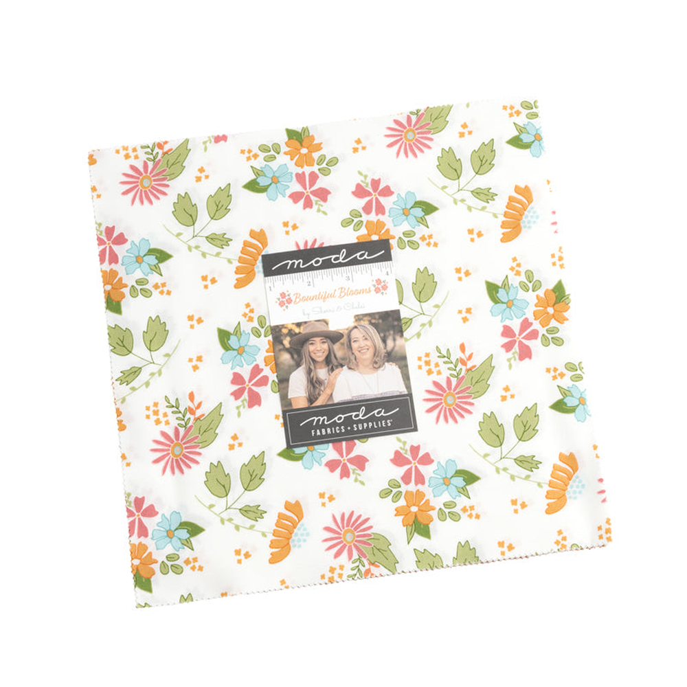 Bountiful Blooms patterned cotton quilting fabric by Moda