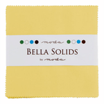 Moda Bella Solids 30's Yellow 23 solid cotton - charm pack