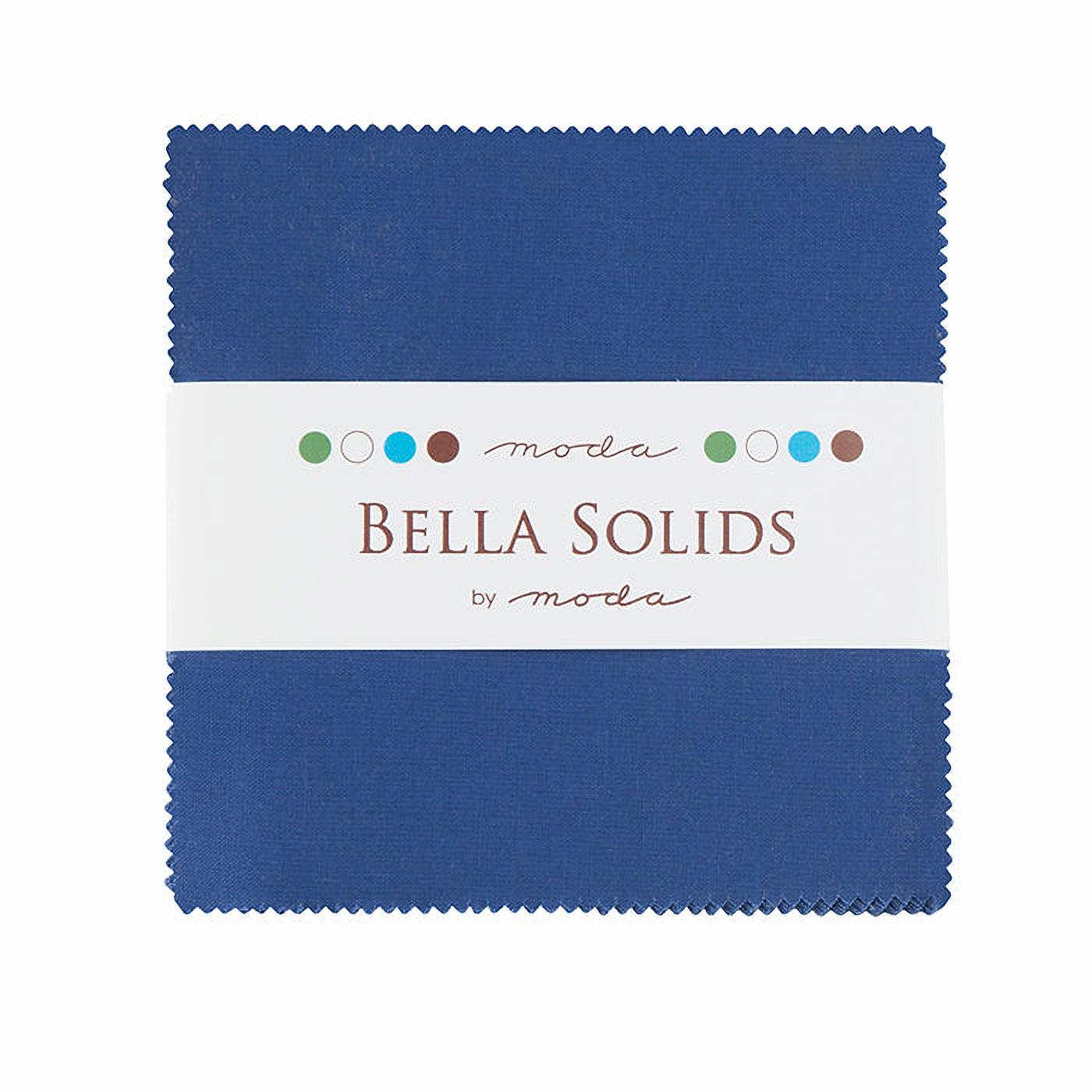 Moda Bella Solids Admiral Blue 48 solid cotton - charm pack