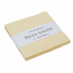 Moda Bella Solids Baby Yellow 31 solid cotton - charm pack