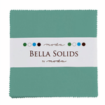 Moda Bella Solids Bettys Teal 126 solid cotton - charm pack