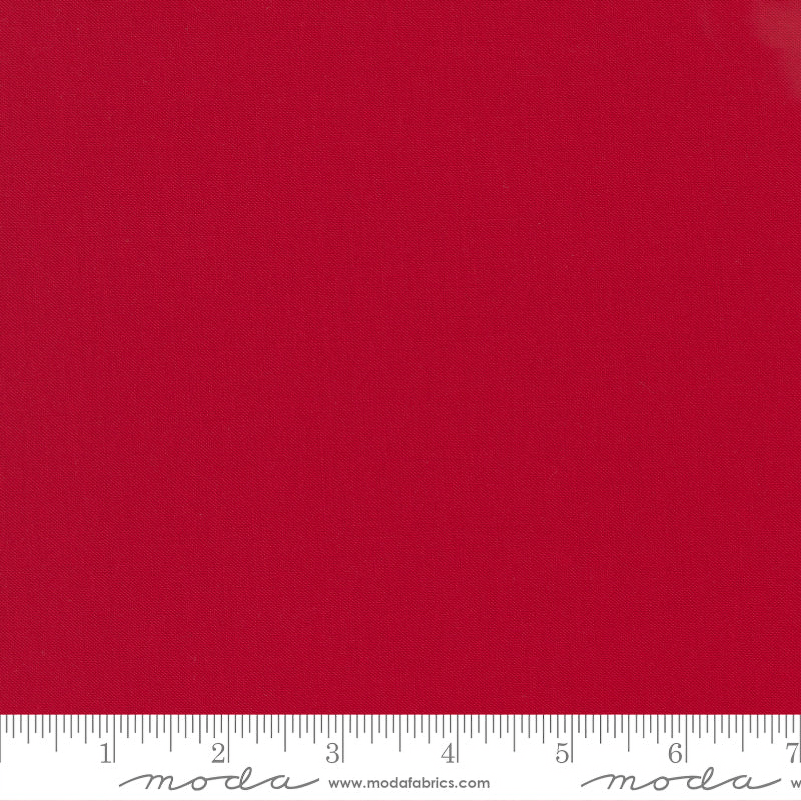 Moda Bella Solids Christmas Red 16 solid cotton - charm pack