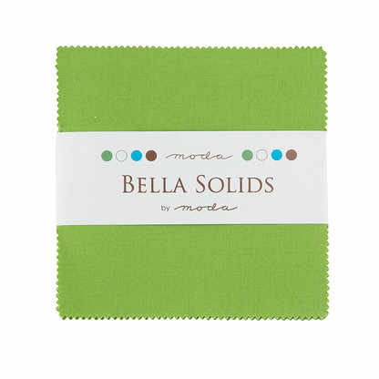 Moda Bella Solids Fresh Grass 228 solid cotton - charm pack