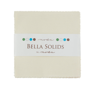 Moda Bella Solids Ivory 60 solid cotton - charm pack